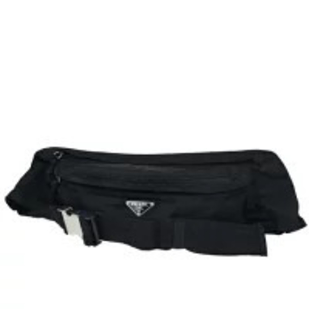 Prada Waist Crossbody Belt Body Tessuto Bag Black